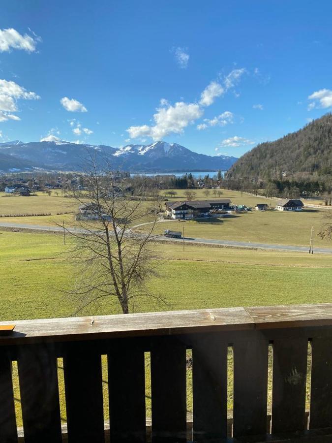 Wolfgangsee Seeblickplatzl 220 - Mit Tollem Seeblick! Strobl Kültér fotó